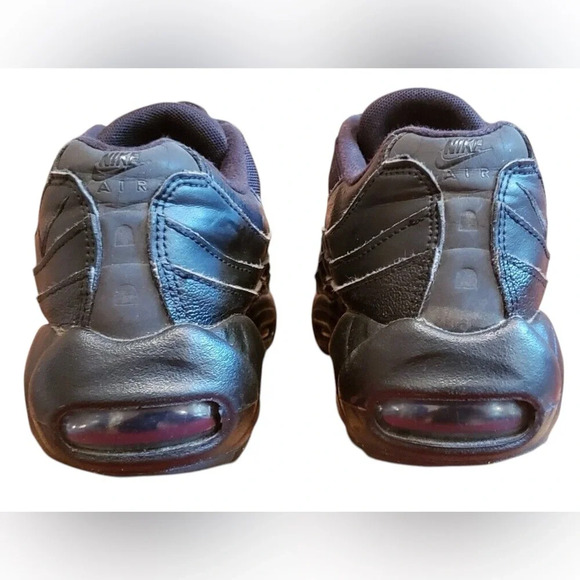 NIKE AIR MAX 95 RECRAFT ALL BLACK - Picture 5 of 5